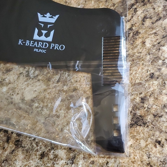 (Bundle 3/$20) K-BEARD PRO BEARD SHAPING TEMPLATE - Picture 5 of 6